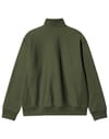 Carhartt WIP + Half Zip American Script Sweat Tarragon