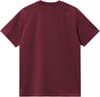 Carhartt WIP + S/S Pocket T-Shirt Malbec