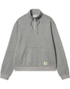 Luther Half Zip Sweat Misty Grey Heather + Carhartt WIP
