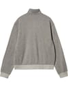 Carhartt WIP + Luther Half Zip Sweat Misty Grey Heather