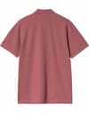 Carhartt WIP + S/S Chase Pique Polo Dusky Pink / Gold