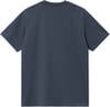 Carhartt WIP + S/S Chase T-Shirt Dusky Blue / Gold