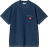 S/S Ingo Pocket T-Shirt Garment Dyed Dark Blue + Carhartt WIP