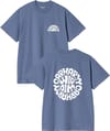 S/S Jazzy T-Shirt Blue Iris / White + Carhartt WIP