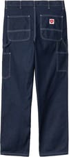 Carhartt WIP + Single Knee Pant Rinsed Blue