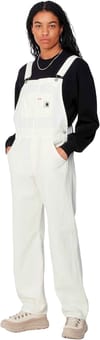 Carhartt WIP + W' Bib Overall Straight Rinsed Wax - 3