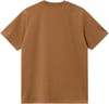 Carhartt WIP + S/S American Script T-Shirt Hamilton Brown