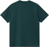 Carhartt WIP + S/S Pocket T-Shirt Deep Lagoon