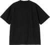 Carhartt WIP + S/S Heart Patch T-Shirt W Black Red