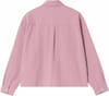 Carhartt WIP + L/S Toland Shirt Toland Stripe W Pink Fog