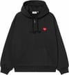 Carhartt WIP + Hooded Heart II Hartt Sweat Jacket Black