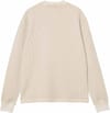 Carhartt WIP + L/S Vista Waffle T-Shirt Fleur De Sel