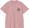 Carhartt WIP + S/S Networks T-Shirt Glassy Pink