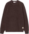 Anglistic Sweater Speckled Tobacco + Carhartt WIP