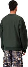 Carhartt WIP + American Script Sweat Raven - 4