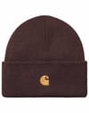 Chase Beanie Palisander Gold + Carhartt WIP
