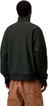Carhartt WIP + Half Zip American Script Sweat Raven - 4