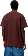 Carhartt WIP + S/S American Script T-Shirt Amarone - 4
