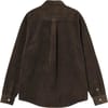 Carhartt WIP + L/S Madison Cord Shirt Tobacco