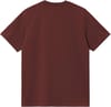 Carhartt WIP + S/S Pocket T-Shirt Amarone