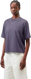Carhartt WIP + W' S/S Chester T-Shirt Shady Purple - 3
