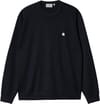 Madison Sweater Dark Navy Wax + Carhartt WIP