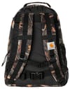 Carhartt WIP + Kickflip Backpack Camo Feather Tree Black