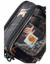 Carhartt WIP + Essentials Bag Small Camo Feather Tree Black - 3