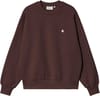 W' Casey Sweatshirt Palisander Silver + Carhartt WIP
