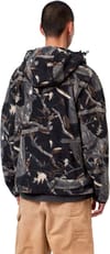 Carhartt WIP + Blevin Liner Fleece Camo Feather Tree Black - 4