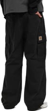Carhartt WIP + Mandler Cargo Pant Black Garment Dyed - 3