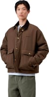 Carhartt WIP + Quentin Jacket Tobacco Black - 3