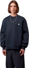 Carhartt WIP + Mack Sweat Dark Navy Wax - 3
