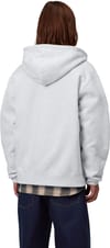 Carhartt WIP + Hooded Mack Jacket Sweat Ash Heather Black - 4