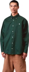 Carhartt WIP + L/S Og Madison Shirt Dark Scarab - 3