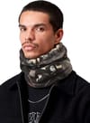 Carhartt WIP + Blevin Neckwarmer Camo Feather Tree Black