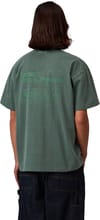 Carhartt WIP + S/S Boxed T-Shirt Dark Scarab Garment Dyed - 5