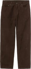Aaron Pant Tobacco Rinsed + Carhartt WIP