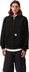 Carhartt WIP + OG Active Jacket Black Rinsed - 4