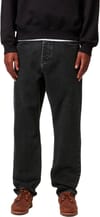 Carhartt WIP + Newel Pant Denim Black Stone Washed - 3