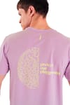 Circle + Iconic Manifesto T-Shirt Lilac - 4