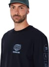 Circle + Feel Good CAF 2.0 Long Sleeves T-Shirt Black & Blue - 4