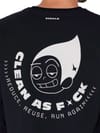 Circle + Feel Good CAF 2.0 Long Sleeves T-Shirt Black & Grey - 5