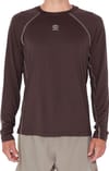 Aerowool Men Long Sleeve T-Shirt Forest Bark + Circle