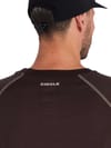 Circle + Aerowool Men Long Sleeve T-Shirt Forest Bark - 3