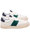 Clae + Davis White Cactus Navy Green - 3
