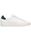 Bradley White Leather Dark Forest + Clae