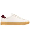 Bradley Offwhite Leather Zinfandel + Clae