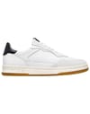 Haywood White Leather Black + Clae