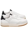 Clae + Haywood White Leather Black - 3